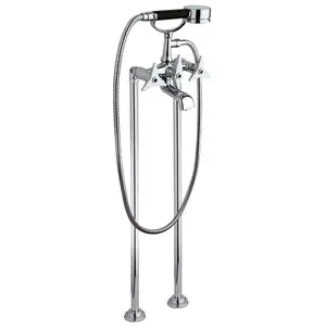 Mamoli GIO Ponti Mélangeur de baignoire avec set de douche, au sol, 10...