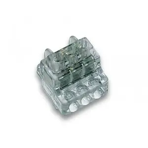 Cembre - Bornier unipolaire 3 voies pour conducteurs 1:6 mm² pas cher