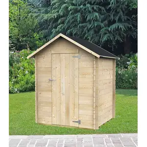 Petit abri de jardin en bois Marcella 1.5m² Alce pas cher