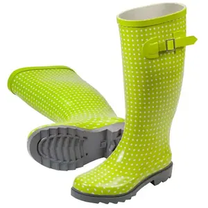 Bottes en caoutchouc 38 couleur jaune - Stocker pas cher