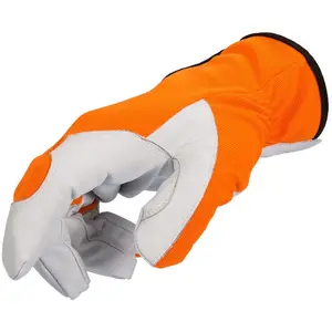 Gants en cuir résistant aux coupures, mis. 9/mois - Stocker pas cher
