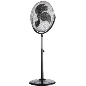 Comparateur de prix : BIMAR Ventilateur sur pied Grecale - Argent, Noir - 53,5 x 130 x 44 cm