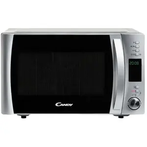 Candy CMXW22DS - Four micro-ondes monofonction - 22 litres - 750 Watt - argent pas cher