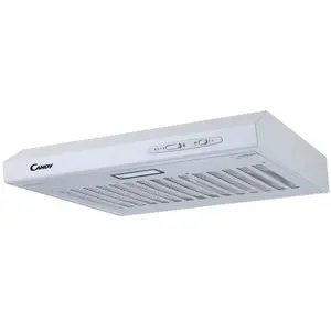Comparateur de prix : Hotte Visière - CANDY - CFT6104W - 60 cm - Éclairage LED - 3 vitesses