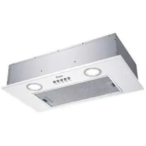 Comparateur de prix : Hotte Groupe filtrant Candy CBG625/1W - Finition blanche et métallique