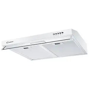 Hotte Visère - CANDY - CFT62/4W - 60CM - 300M3/H - Blanche - 3 Vitesses pas cher