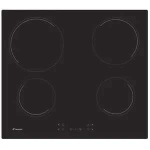 Candy CH64CCB Table de Cuisson Vitrocéramique 4 Zones Noir pas cher