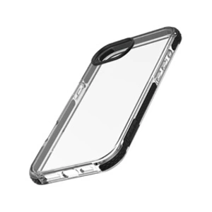 Coque iPhone 16e transparente et noire de cellularline Tetra pas cher