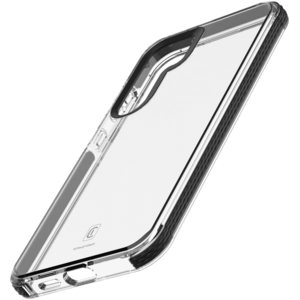 Cellularline Tetra Force Strong Guard Cover Galaxy S25 Trasparent - Ne... pas cher
