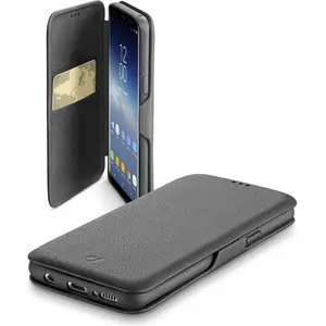 CELLULARLINE Etui Folio pour Galaxy S9 - Noir pas cher