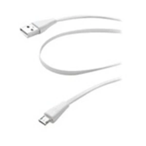 Cellularline Cellular Line - Câble USB - Micro-USB de type B (M) pour USB (M) - plat - blanc pas cher
