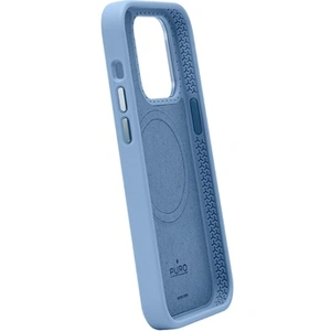 Coque en silicone MagSafe Puro iPhone 15 - Bleu pas cher