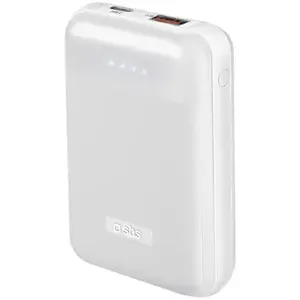 SBS Powerbank PD 20 W, 10 000 mAh, Blanche BATTEXT-10000MAH-BL pas cher