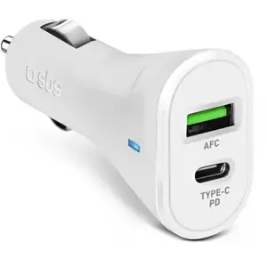 Comparateur de prix : Sbs Mobile Chargeur De Voiture Usb 2.1/ Usb C