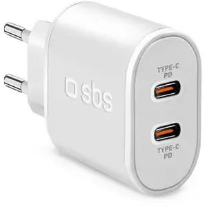 Comparateur de prix : SBS Power Delivery 20 W 2 Sorties Usb-C CHARGEURMURAL-2USBC