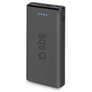 Comparateur de prix : SBS TTBB10000FASTK Banque d'alimentation 10 000 mAh Noir