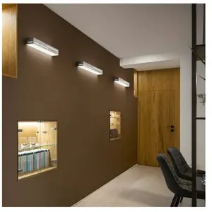 Comparateur de prix : Fabas Luce Applique murale LED Banny, anthracite, largeur 50cm, Up- & Downlight