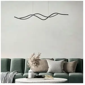 Sinuo lustre pendentif led 36W noir 3666-45-101 Fabas LuceVendu parkaufland