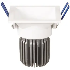 ATILED Lampe encastrée LED Toodle ang. symétrique blanche