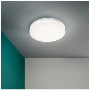 Comparateur de prix : FABAS LUCE 3525-61-102 Plafonnier Trigo LED Structure en polycarbonate blanc