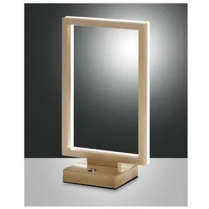 Fabas Luce Lighting - Lampe de table led bard 15W Or Mat 3394-30-225 Fabas Luce pas cher