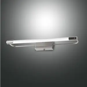 Comparateur de prix : Fabas Luce Applique LED Rapallo, chromée, IP44, 40 cm
