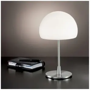 Fabas Luce Lampe à poser Gaia Big fonction tactile, blanche pas cher