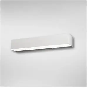 FABAS LUCE Applique murale led design moderne en métal mistral - blancVendu parreuter