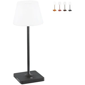 FABAS LUCE Lampe de table led portable et rechargeable port usb adam - gris foncé pas cher