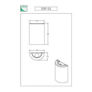 Comparateur de prix : Fabas Luce Applique murale Maribel, blanc/transparent, verre, acrylique