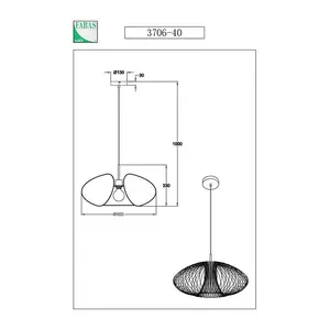 Comparateur de prix : Fabas Luce Suspension Fassa, or mat précieux, Ø 60 cm, métal