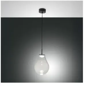Comparateur de prix : FABAS LUCE Noa Suspension LED à 1 source lumineuse, 3772-40-241,
