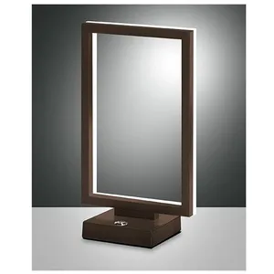 Lampe de table LED BARD 15W corten 3394-30-361 Fabas Luce pas cher