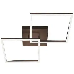 Bard plafonnier led moderne 52W Corten 3394-65-361 Fabas LuceVendu parkaufland