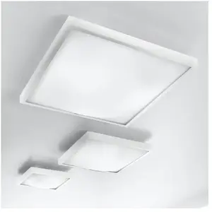 Fabas Luce Applique Et Plafonnier En Verre Osaka 30 BlancVendu paramazon