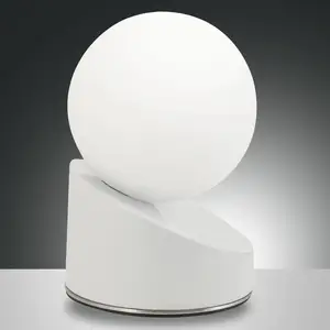 Fabas Luce Lampe à poser LED Gravity, blanche pas cher