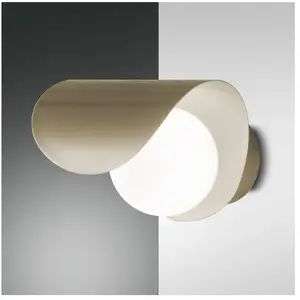 FABAS LUCE Applique murale à led moderne en métal verre soufflé adria-p - orVendu paramazon