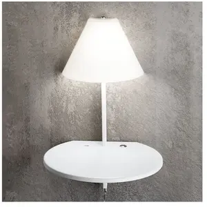 FABAS LUCE Applique Murale LED Intégrée Verre BlancVendu paramazon