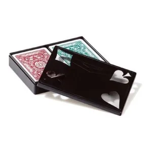 Ntp Dal Negro cartes à jouer Ramino Carton floral rouge/bleu en 2 parties