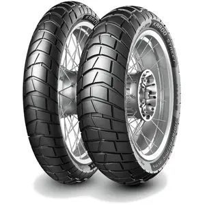 Metzeler - Pneu Moto KAROO STREET - Trail - 140/70R17 - 66S - TL,Arrière pas cher