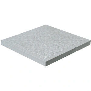 Tampon de sol léger PVC anti-choc 435 x 435 mm - 49,00 KN - Gris - Fir...Vendu paramazon