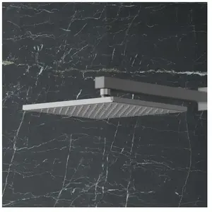 Mariner Douche de tête en acier inoxydable, rectangulaire l : 255 P : ... pas cher