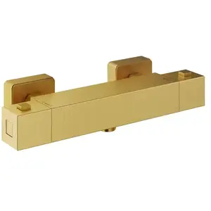 Mariner Robinet thermostatique de douche en applique angulaire, TER1014-OB, pas cher