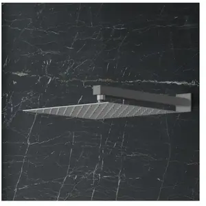 Mariner Douche de tête en acier inoxydable, ultra plate et angulaire, ... pas cher