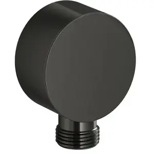 Mariner Raccord mural coudé rond en métal, WLS0302-GM,Vendu parreuter