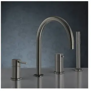 Mariner Logica Robinetterie bain/douche 4 trous sur rebord de baignoir...