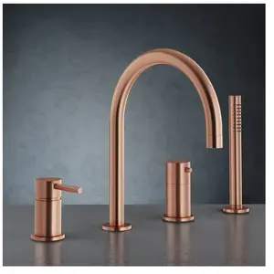 Mariner Logica Robinetterie bain/douche 4 trous sur rebord de baignoir...
