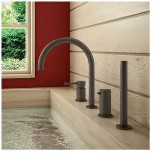 Mariner Logica Robinetterie bain/douche 4 trous sur rebord de baignoir...