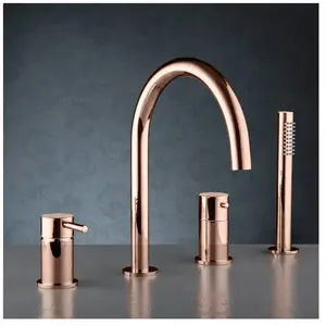 Mariner Logica Robinetterie bain/douche 4 trous sur rebord de baignoir...