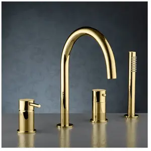 Mariner Logica Robinetterie bain/douche 4 trous sur rebord de baignoir... pas cher